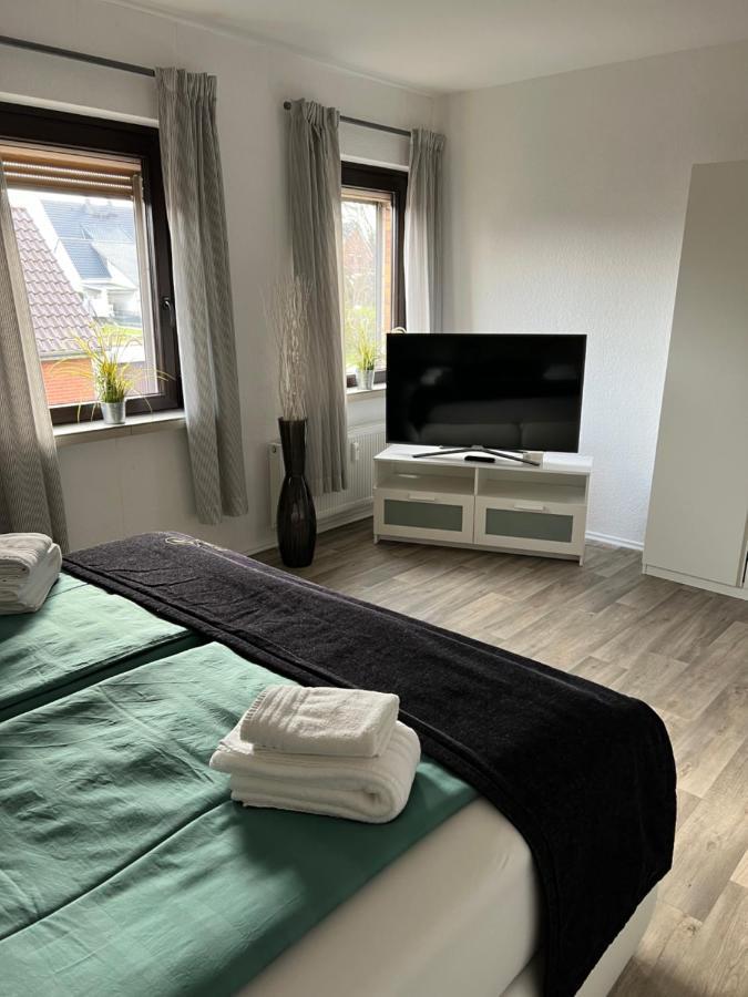 Ferien-Whg Stuenkel Nahe Steinhuder Meer Mit Garten Und Balkon Esterno foto