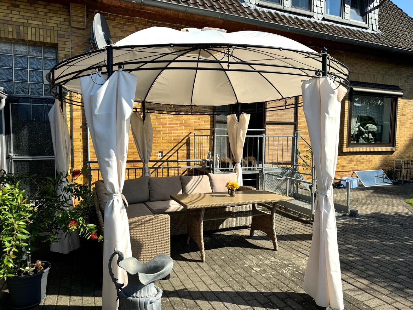 Ferien-Whg Stuenkel Nahe Steinhuder Meer Mit Garten Und Balkon Esterno foto