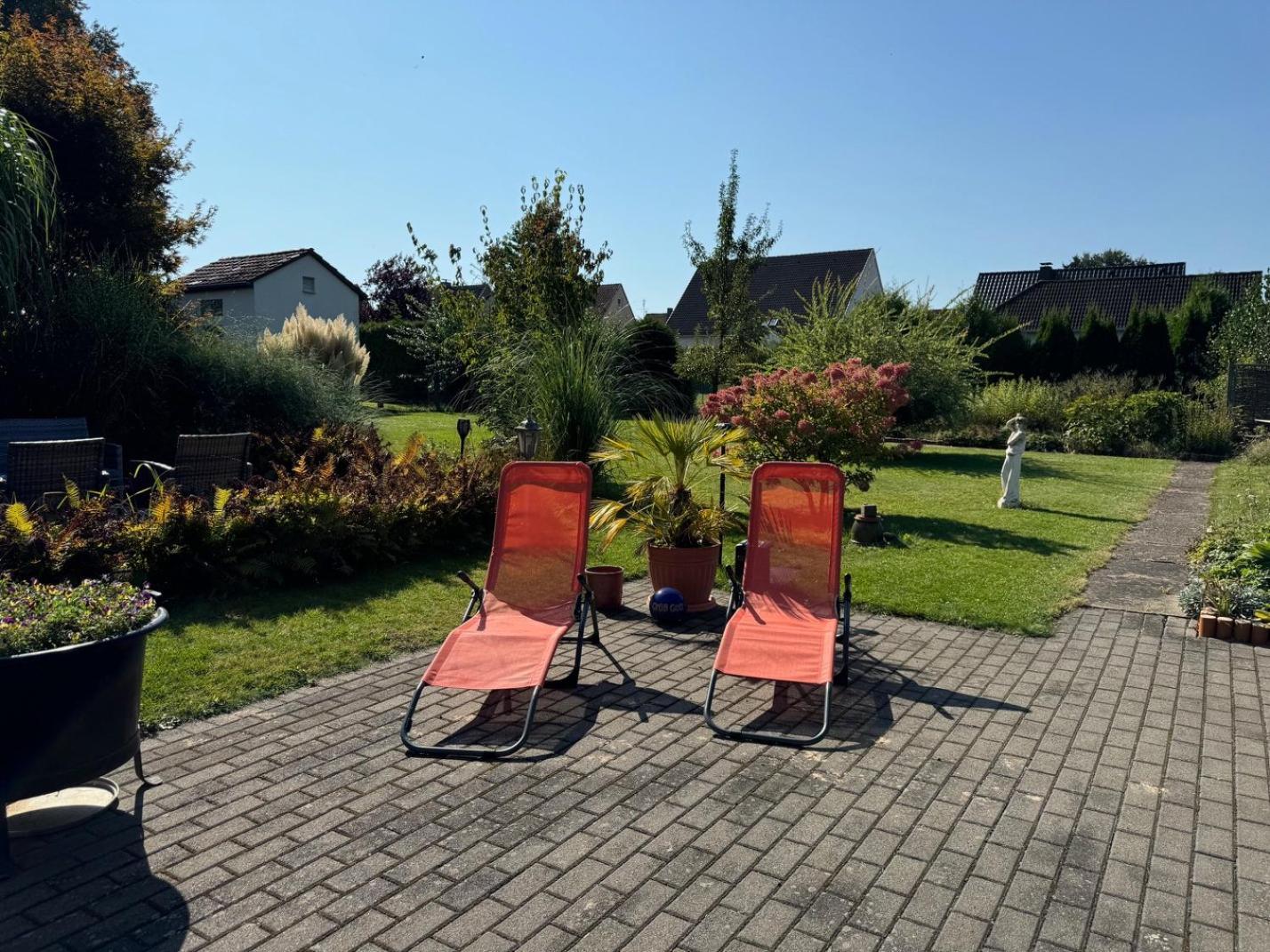 Ferien-Whg Stuenkel Nahe Steinhuder Meer Mit Garten Und Balkon Esterno foto