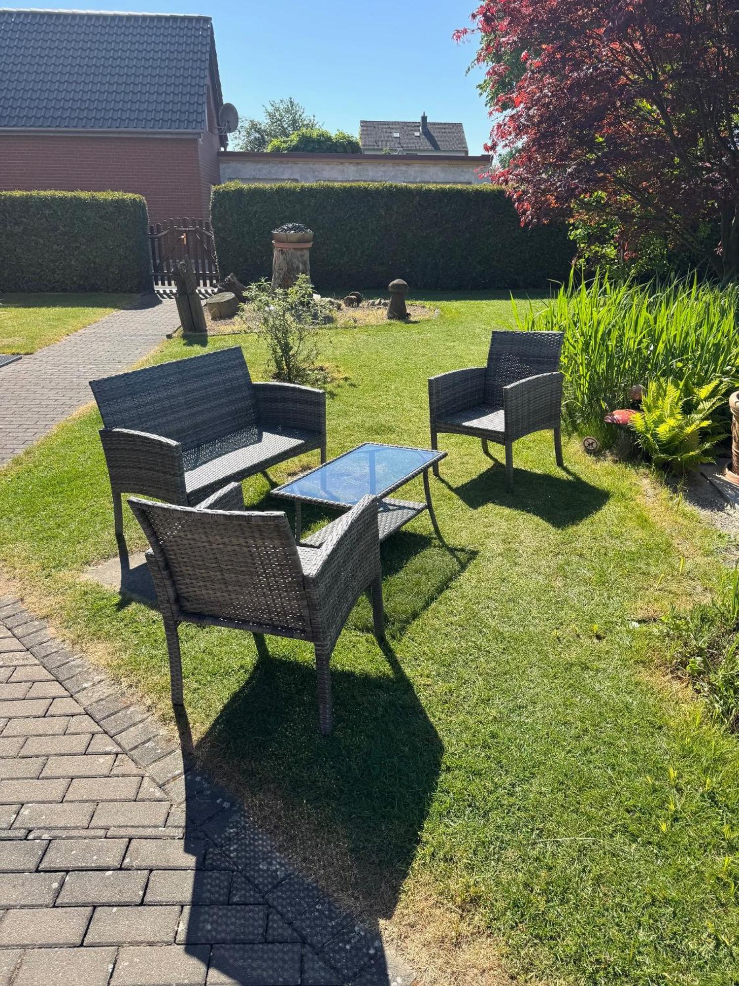 Ferien-Whg Stuenkel Nahe Steinhuder Meer Mit Garten Und Balkon Esterno foto