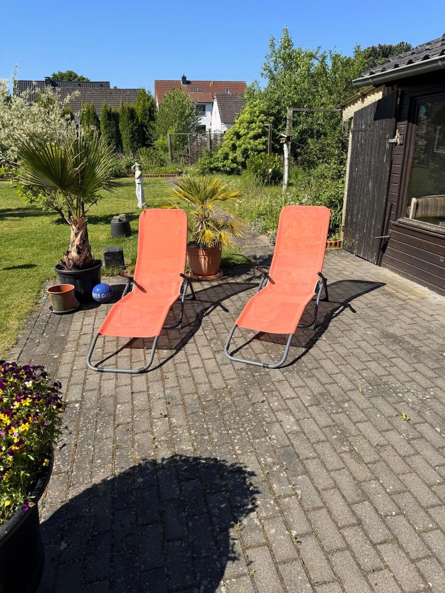 Ferien-Whg Stuenkel Nahe Steinhuder Meer Mit Garten Und Balkon Esterno foto